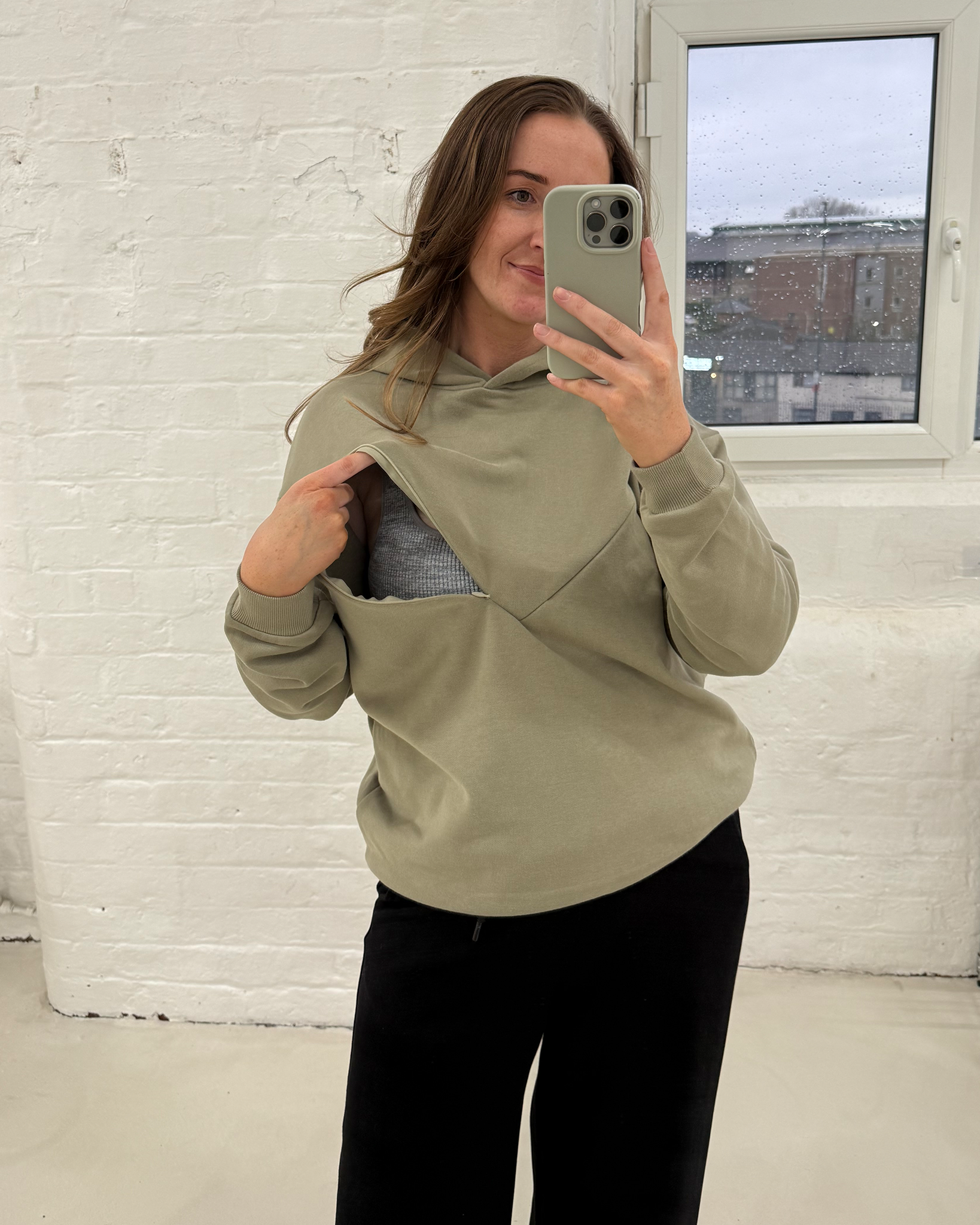 Essential Oversized Breastfeeding Hoodie