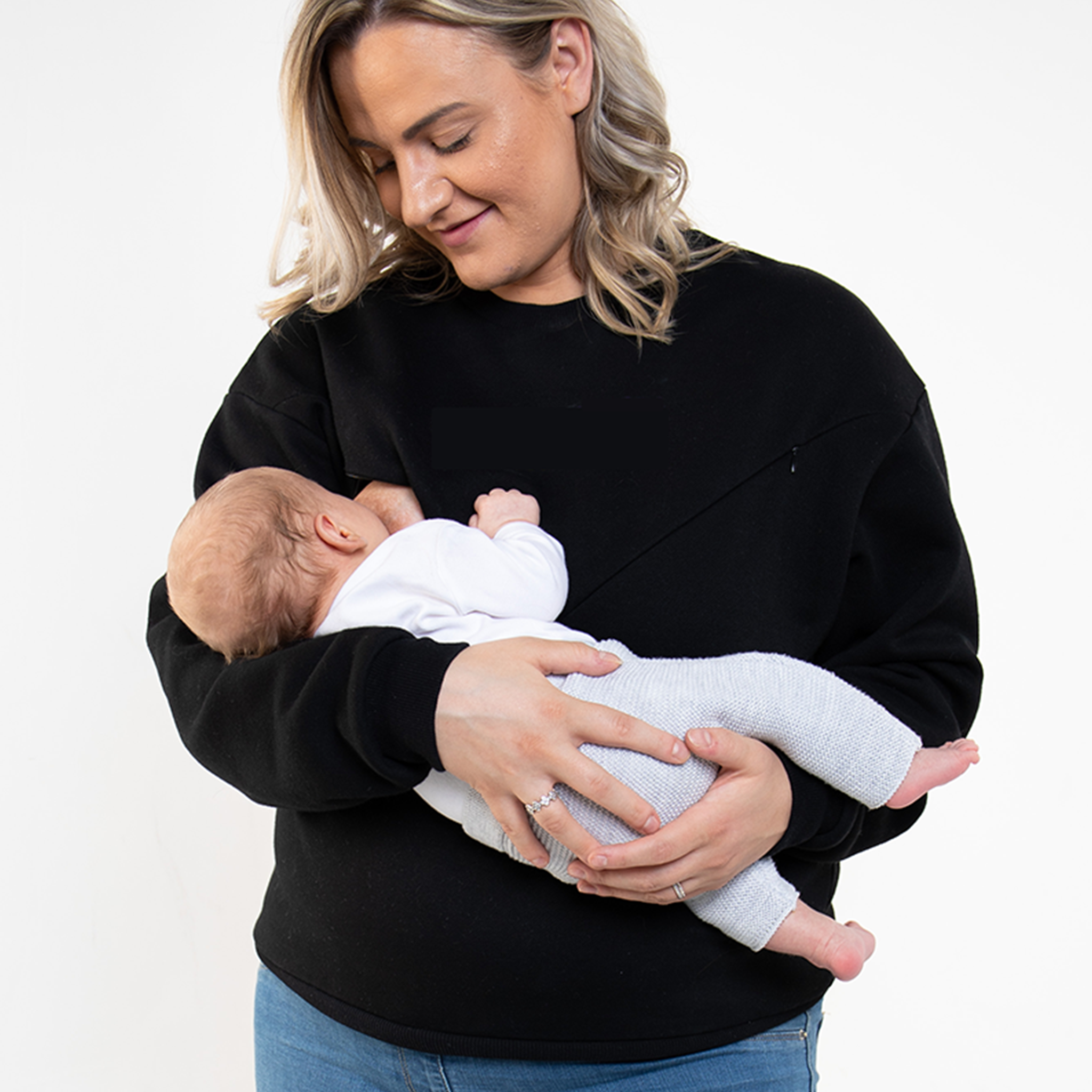 Signature Oversized Breastfeeding Sweatshirt